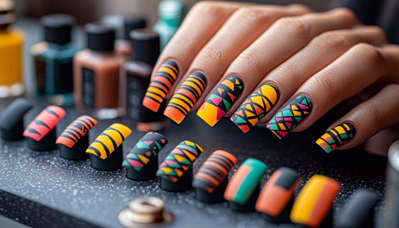 Exploring The Latest Trends In Adhesive Nail Art Designs